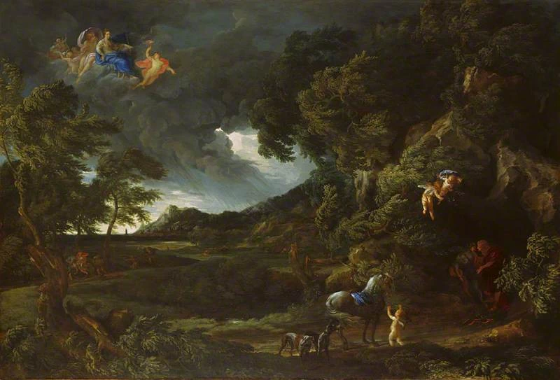 Paesaggio con l'Unione di Didone ed Enea - National Gallery, Londra